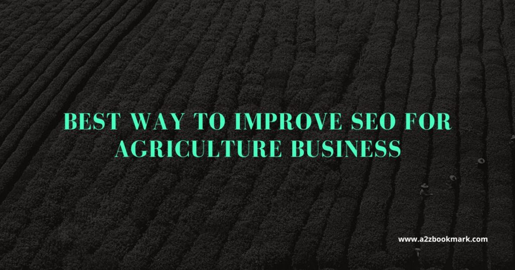 SEO for Agriculture businesses