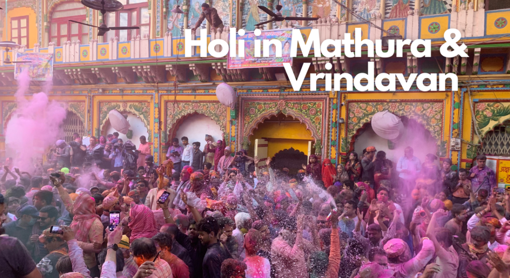 Holi in mathura vrindavan