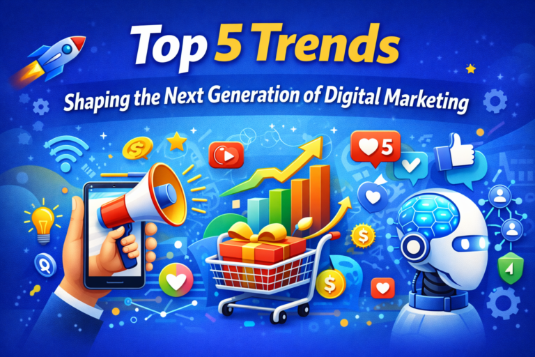 Top 5 Trends Shaping the Next Generation of Digital Marketing