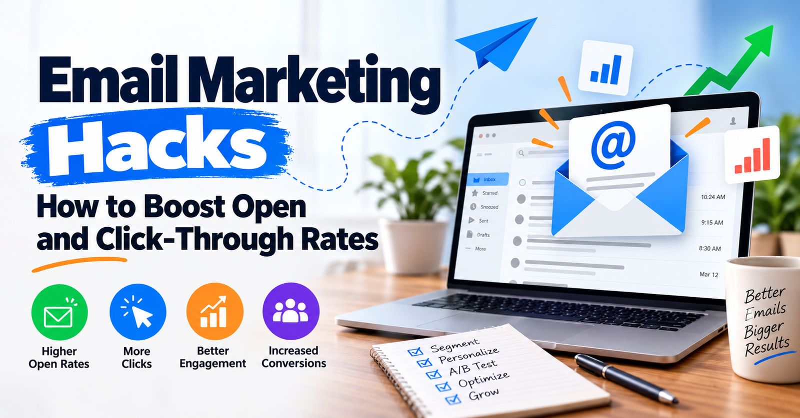 Email Marketing Hacks: How to Boost Open and Click-Through Rates