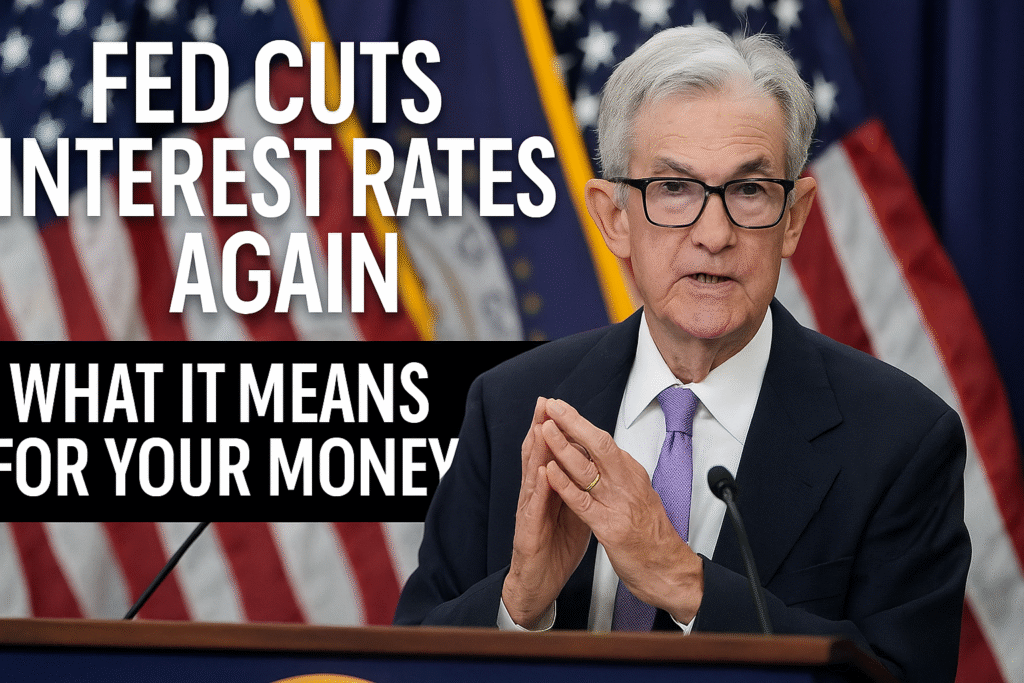 Fed Cuts Interest Rates Again