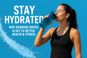Stay Hydrated: Why Drinking Water Is Key to Better Health & Fitness