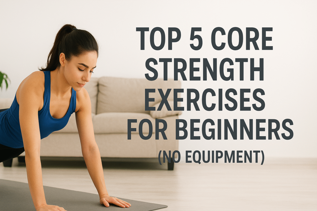 Top 5 Core Strength Exercises for Beginners (No Equipment)