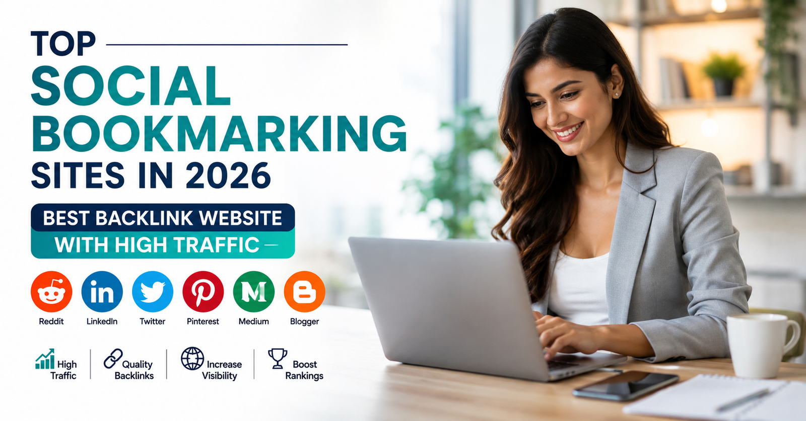 Top Social Bookmarking Sites in 2026 | Best Backlink Website with High Traffic