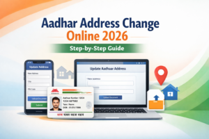 Aadhar Address Change Online 2026