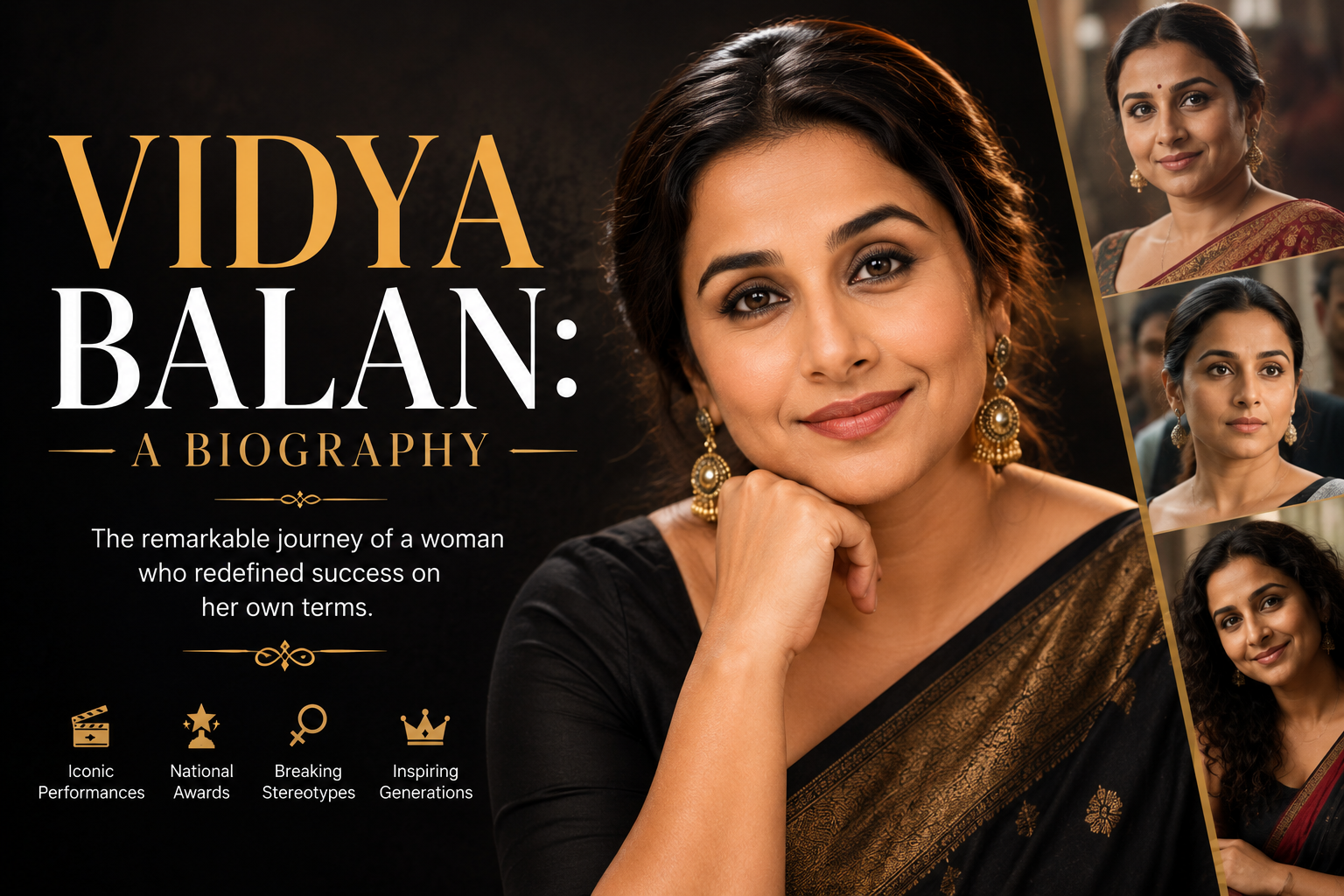 Vidya Balan Biography: Age, Family, Husband, Career, Movies & Net Worth