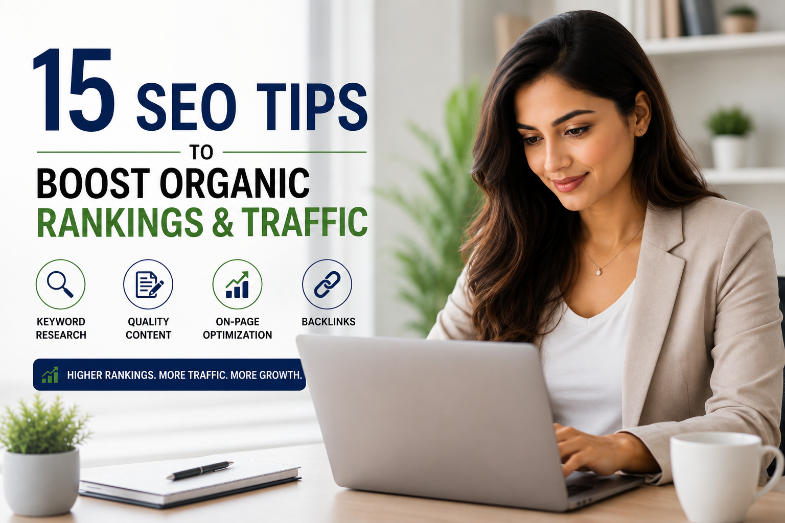 15 SEO Tips to Boost Organic Rankings & Traffic