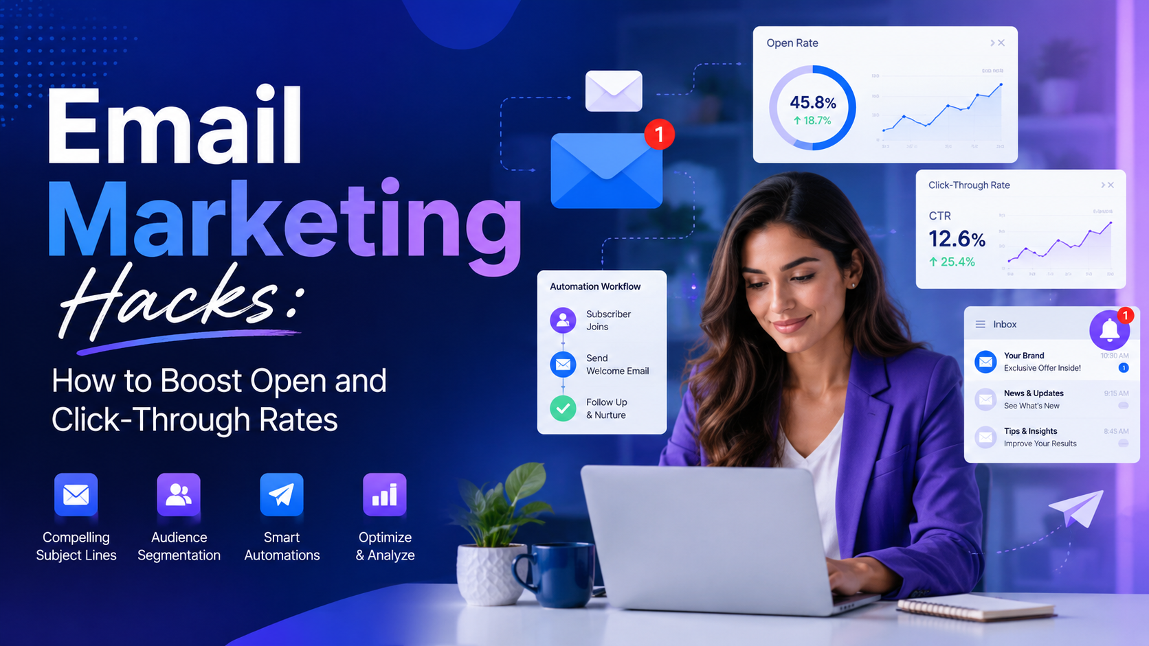 Email Marketing Hacks: How to Boost Open and Click-Through Rates