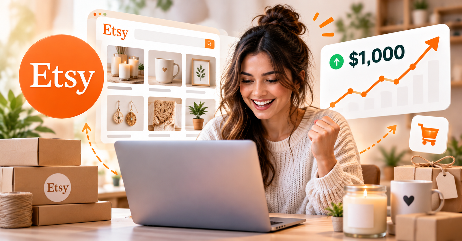 How to Make Your First $1,000 on Etsy: A Beginner’s Step-by-Step Guide