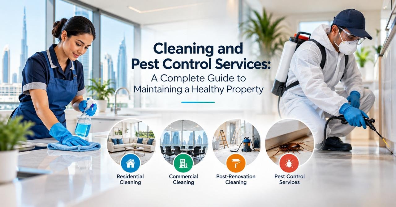 Cleaning and Pest Control Services: A Complete Guide to Maintaining a Healthy Property